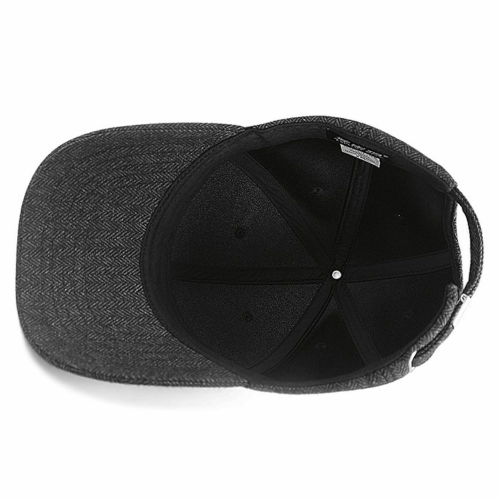 Winter Dad Warm Felt Hats Big Head Man Wool Cap Male Plus Size Baseball Caps - Picture 2 of 4